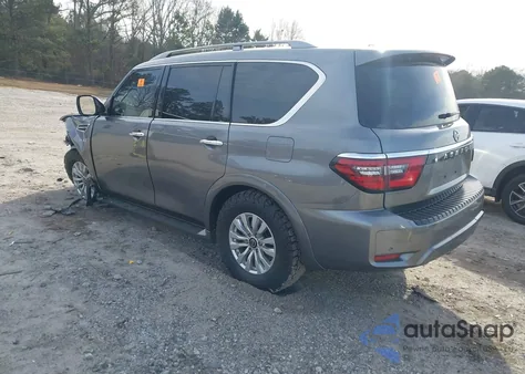 2022 Nissan Armada Sv 2Wd from USA, damaged, VIN JN8AY2AC6N9160876